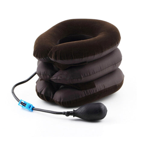Neck Massager 3/4 Layer Inflatable Air Cervical Neck Traction Support