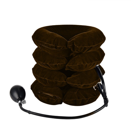 Neck Massager 3/4 Layer Inflatable Air Cervical Neck Traction Support