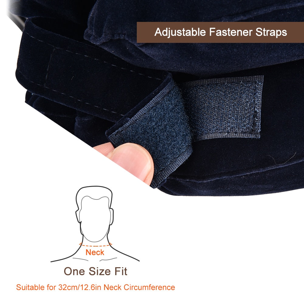 Neck Massager 3/4 Layer Inflatable Air Cervical Neck Traction Support